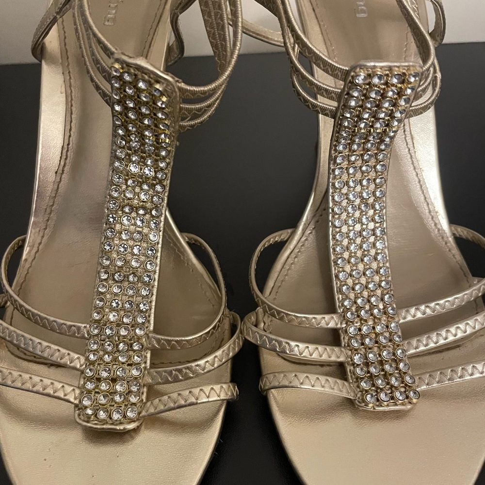 ⭐️Gold Evening Heels 👡